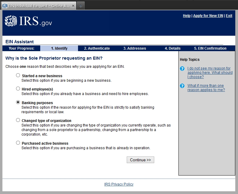Rookie Wednesday: How to apply for an EIN number or “Employer Identification Number”