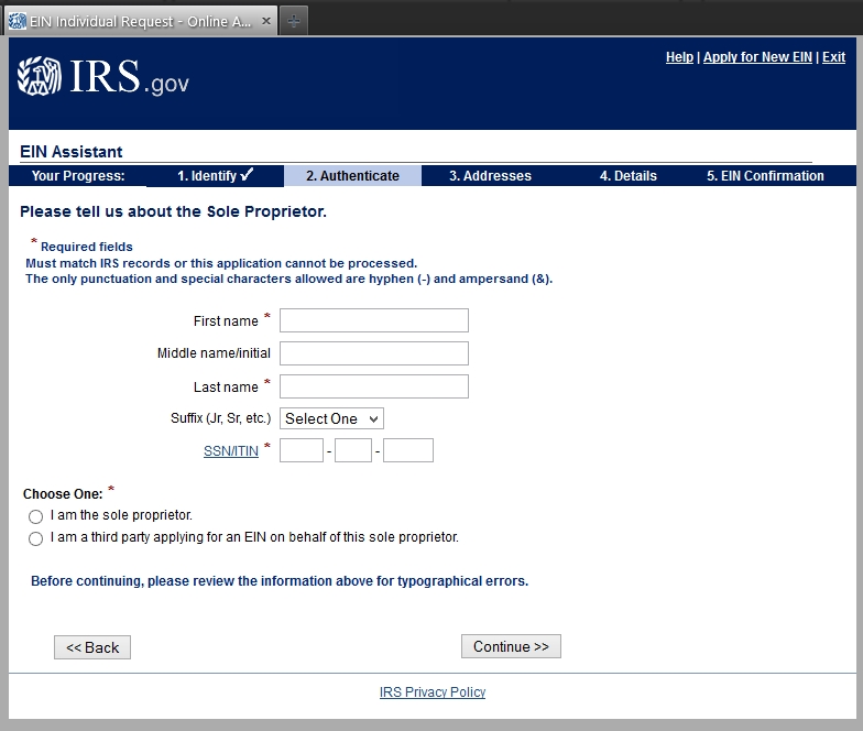 Rookie Wednesday: How to apply for an EIN number or “Employer Identification Number”