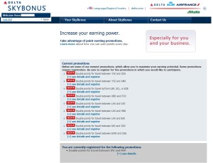 lots of new SkyBonus promotions