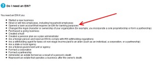 you may need a EIN for banking reasons