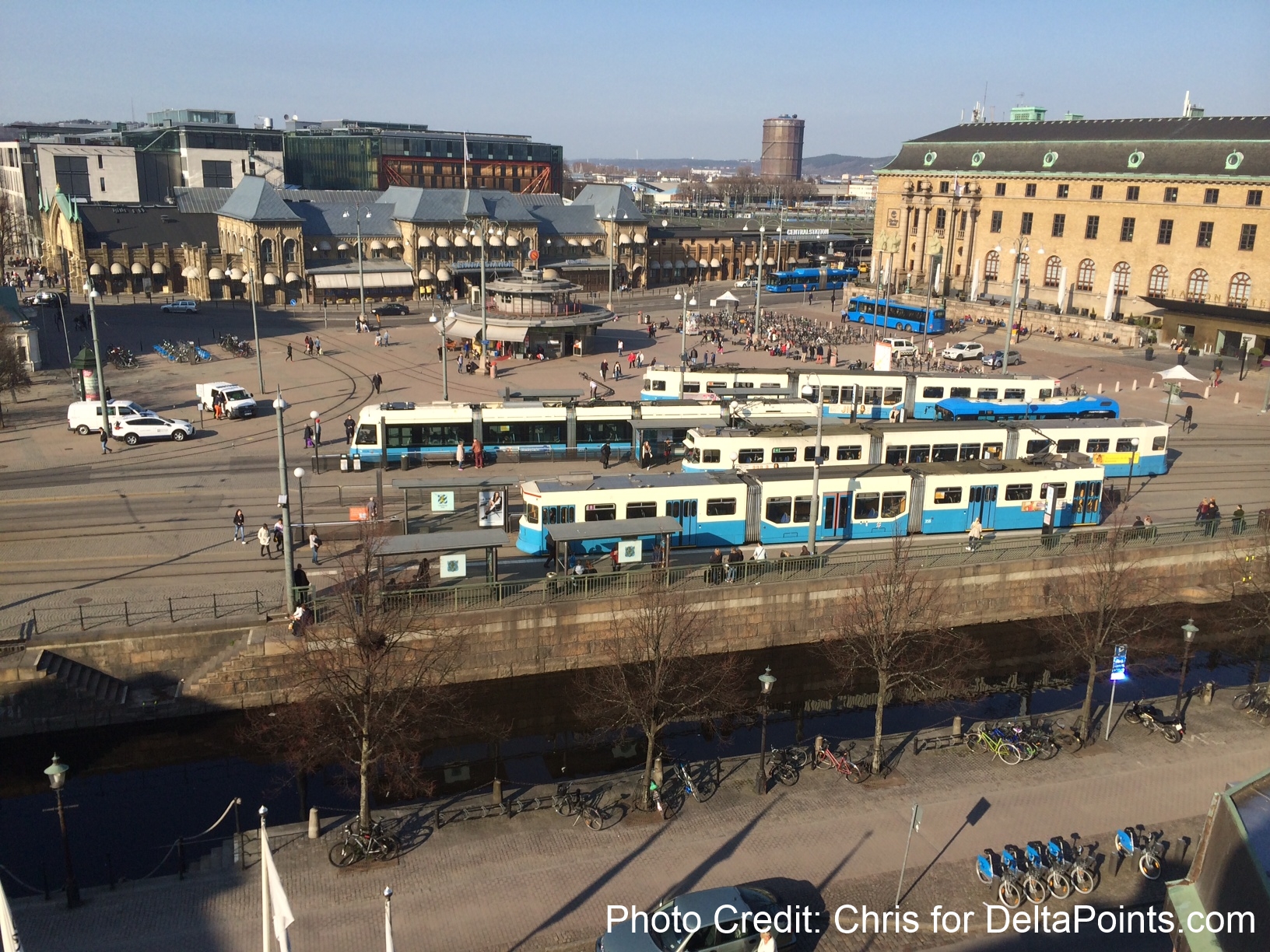 Sunday Reader stories – Chris takes a DeltaMileageRun to Gothenburg Sweden!
