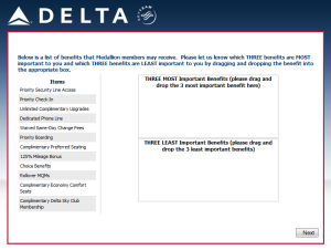 new Skymiles survey 10