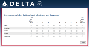 new Skymiles survey 12