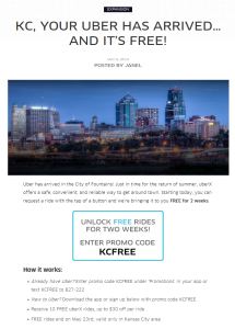 free rides in KC