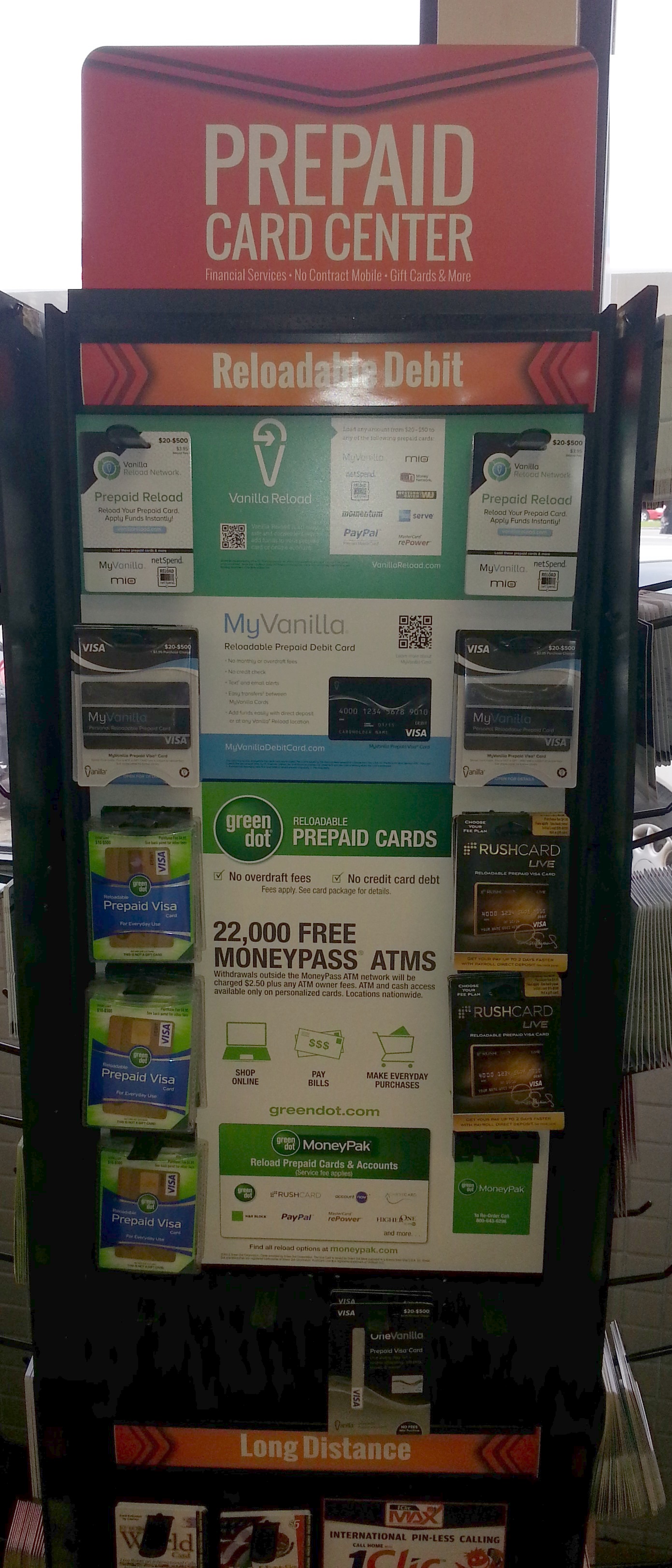 One more Vanilla Reload store that takes credit cards (up to 3+ it seems)!