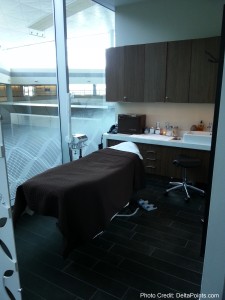 SPA Centurion lounge dfw delta points review (4)