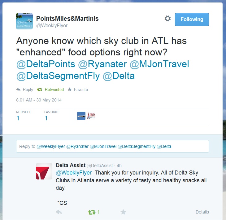 Has anyone noticed Delta is now interacting with us on social media?