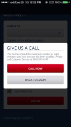 locked out of delta fly app