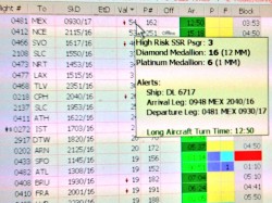 tweet from inside delta tour