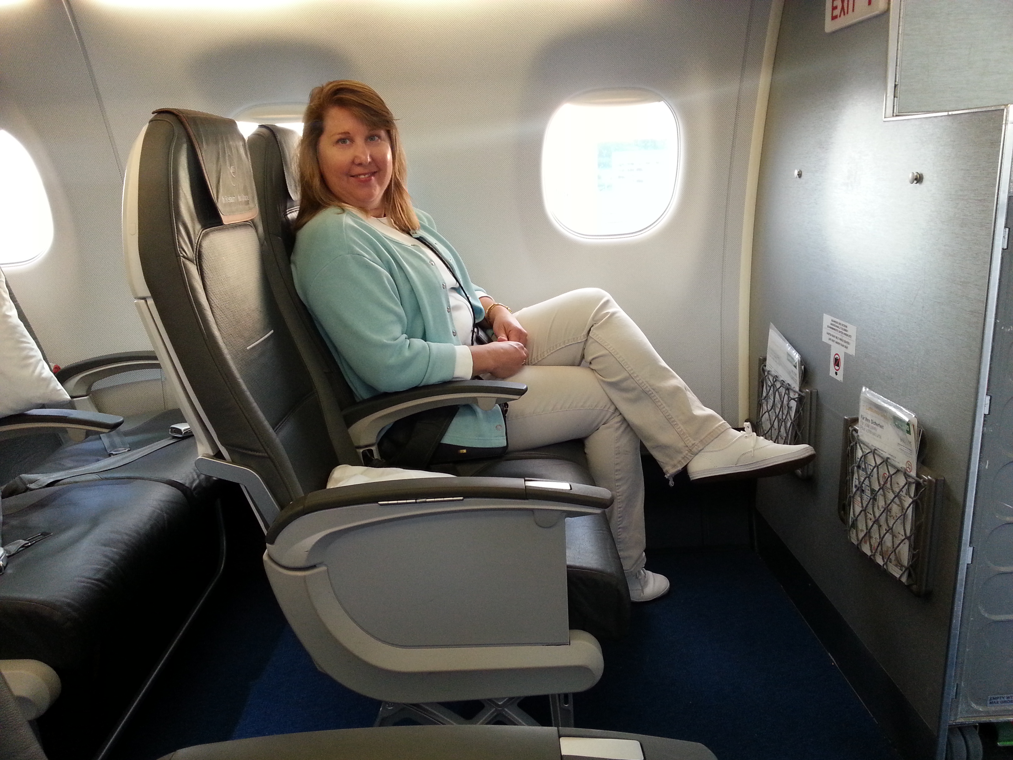 Lufthansa 1st class to Sweden: Outbound from Gothenburg Sweden & business class to Munich Germany- part 8