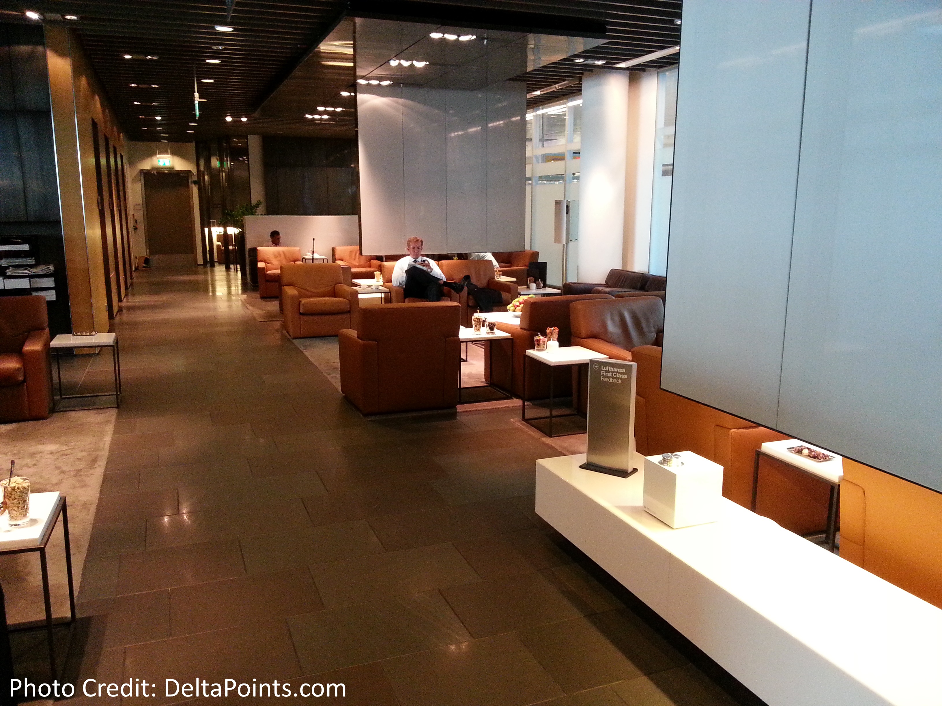 Lufthansa 1st class to Sweden: A Mercedes ride and the 1st class lounge in Munich – Part 9