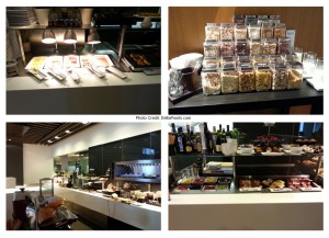 breakfast choices lufthansa 1st class terminal FRA airport