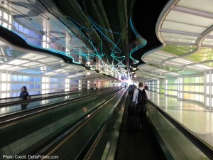 connector tunel to united 1st class lounge ord delta points blog