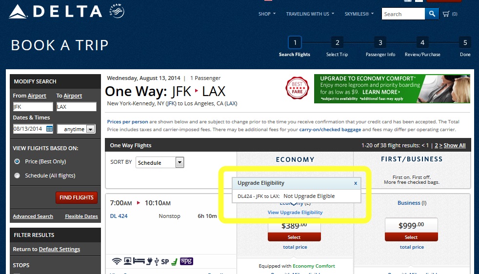 The guessing “games” on the JFK elite upgrades to LAX/SFO/SEA continues!