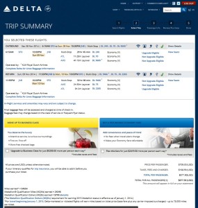 delta-com sfo to jnb in coach