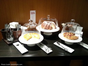 dessert option lufthansa 1st class terminal fra delta points blog