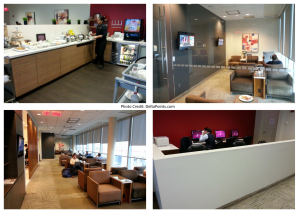 PLAZA PREMIUM LOUNGE inside yyz usa transboarder delta points blog