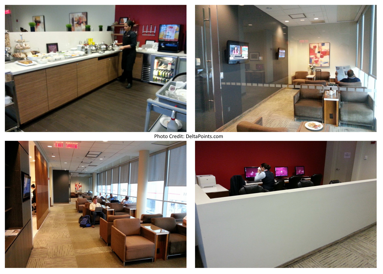 Lufthansa 1st class to Sweden: The Air Canada Maple Leaf Lounge- Part 12