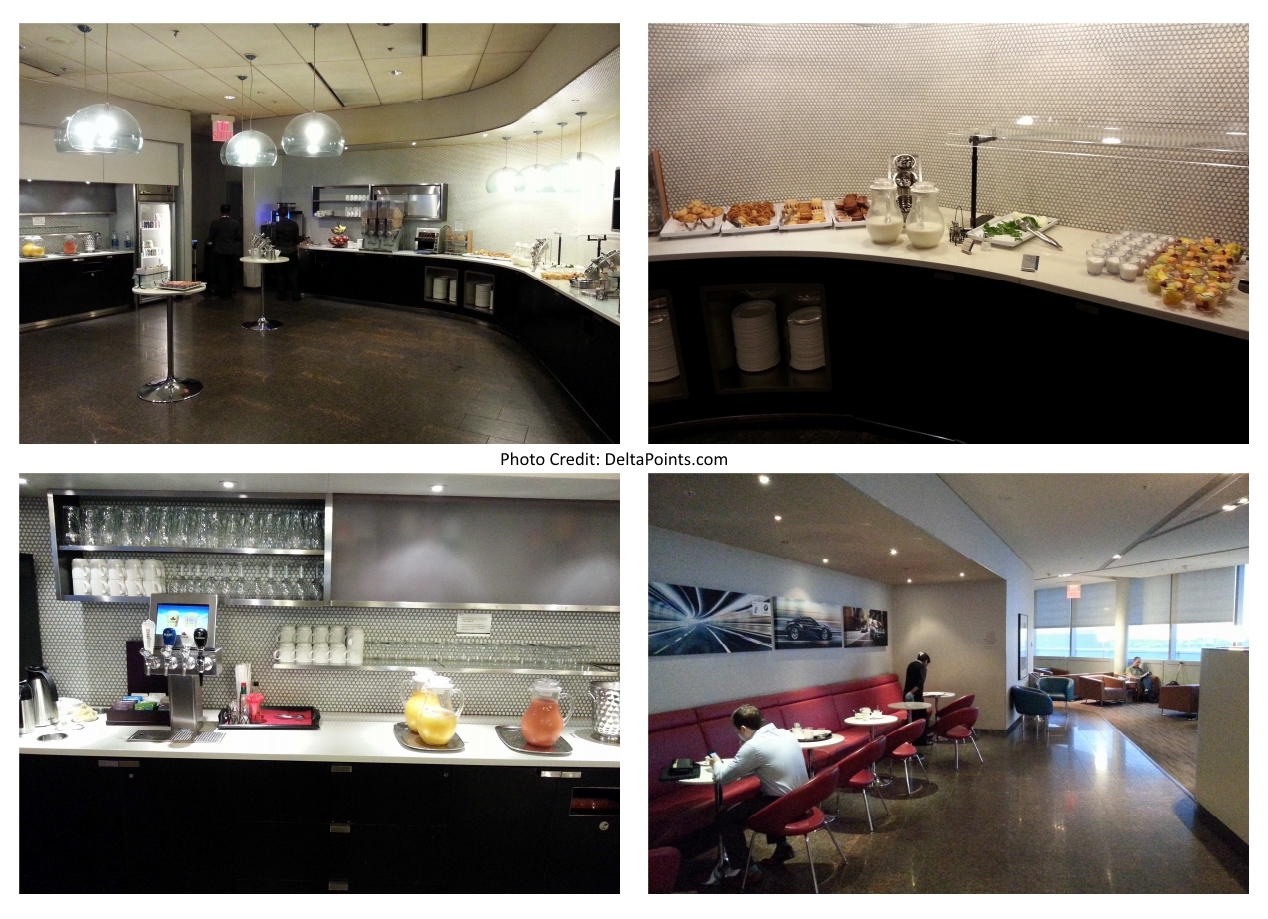 Lufthansa 1st class to Sweden: The Air Canada Maple Leaf Lounge- Part 12