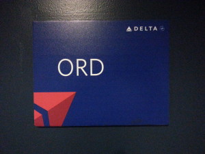 delta ORD sign delta points blog