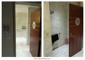 shower Korean Air lounge LAX 2 Delta Points blog