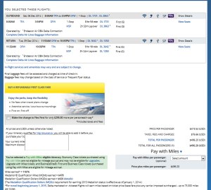 delta-com 1st class tpa to dfw