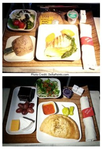 delta meals 1st class delta points blog