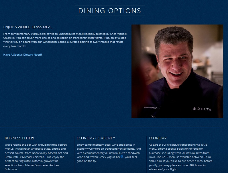 Rookie Wednesday: Post #100 – Delta FOOD! What are all the options on Delta flights?