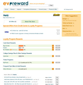 evrewards hertz