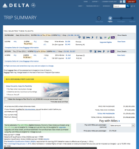 hnl to puj delta-com 2 via atl both ways