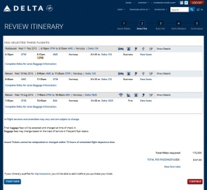 new delta award price
