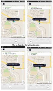 no uber 735 in the morning in cos