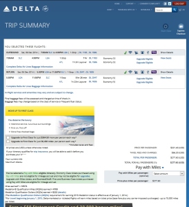 one day DEC slc to nyc