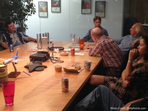 rene from Deltapoints working with randy and team at the HOM COS