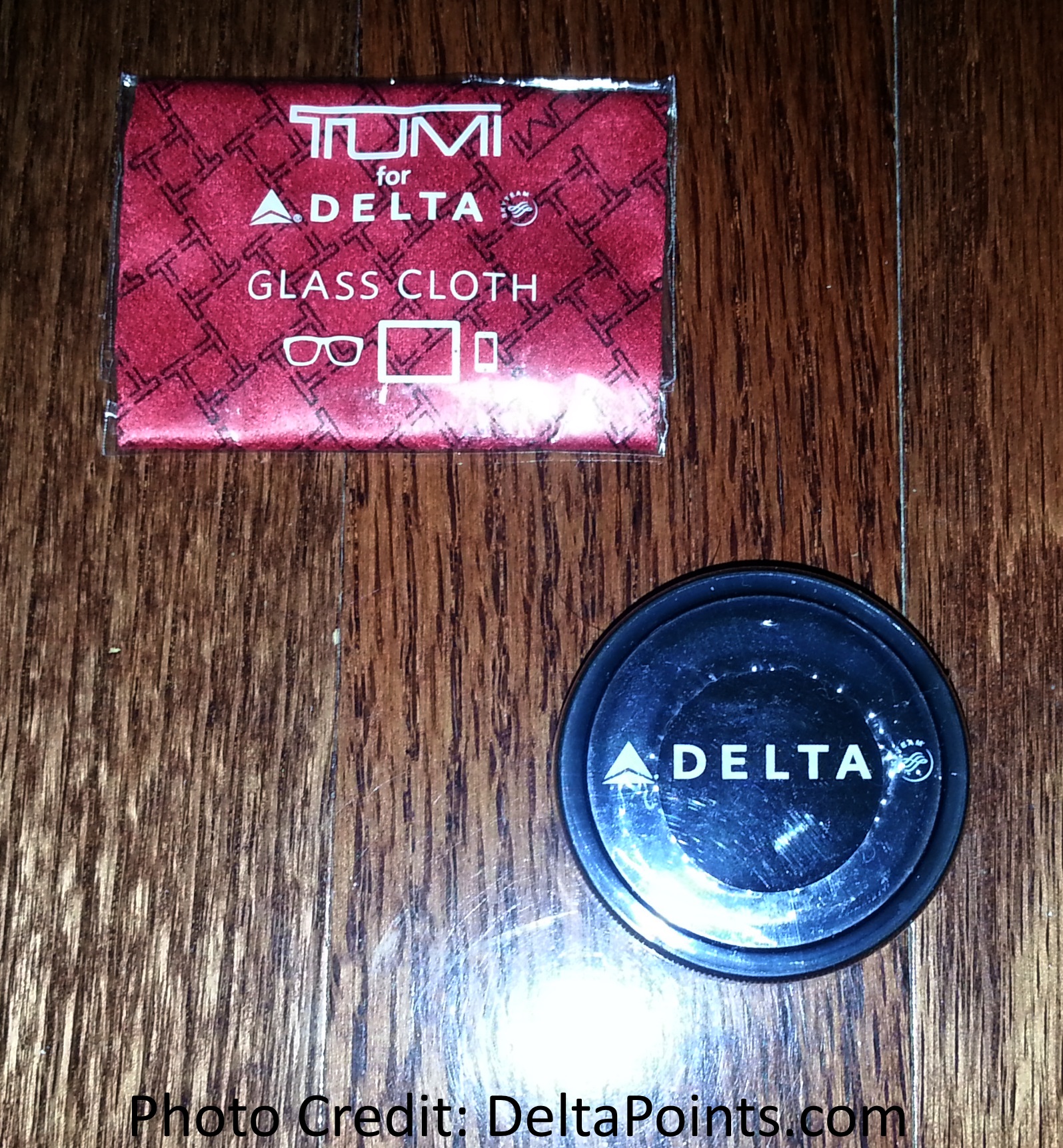 delta replaces 1 time shoe shine with tumi cleaning cloth delta points