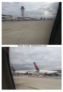 dtw airport end delta points mileage run to phx