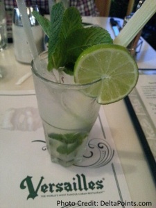 my 1st mojito not bad delta points blog