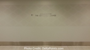 Centurion Lounge LGA LaGuardia Airport american express delta points blog inside entrance (1)