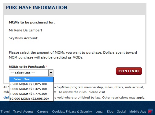 Delta is selling MQMs for 2014 – a MUST avoid! #KeepDescending worthy prices