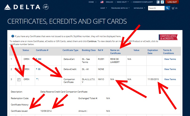 Rookie Wednesday: When do you get your AMEX Buy One Get One Free  (BOGOF) certificate