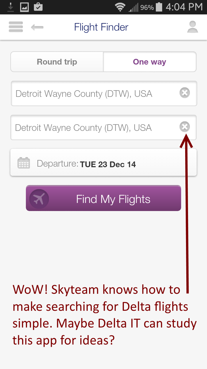 Some REALLY nice updates to the Skyteam APP version 3.6