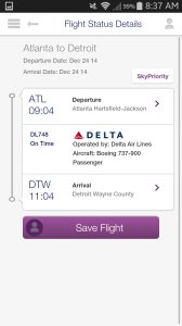 flight status and city info