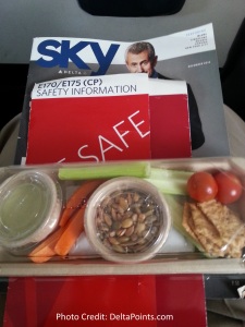 luvo snack delta shuttle lax sfo delta points blog