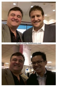 rene with reader eric and johnny delta mileage run