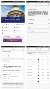 skyteam app info about atl atlanta airport