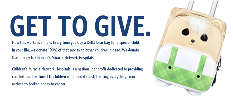 Delta now selling #BearBags on EBAY! What? It’s OK, they are doing it for the right reasons!