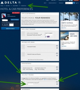hertz promo check my delta