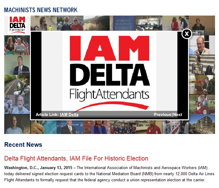 Delta Flight Attendants seeking to join IAM UNION – says 12,000 FOR joining