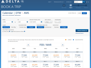 rt dtw to ams