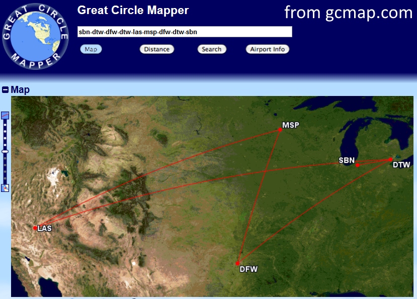 Planning and pricing of the run – 2015 Delta Mileage Run